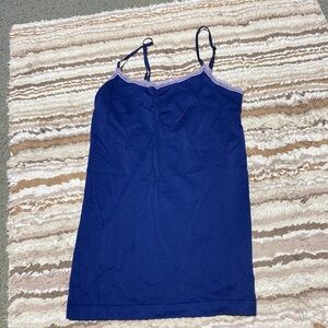 Victoria's Secret Stretch Blue Night Top Shirt Spaghetti Straps​​
